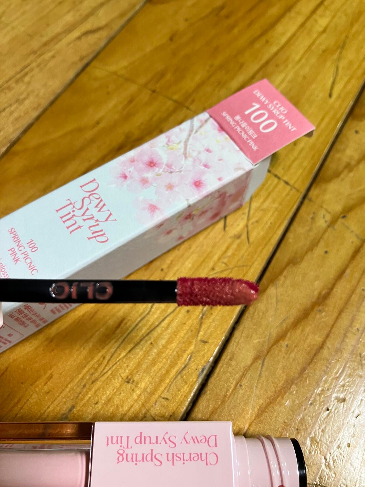 デューイ シロップ ティント/CLIO/口紅を使ったクチコミ(2枚目)