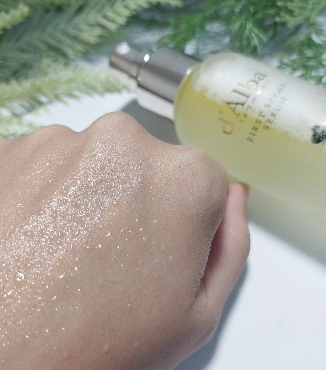 ダルバ ホワイトトリュフファーストスプレーセラム/ダルバ/ミスト状化粧水を使ったクチコミ(3枚目)