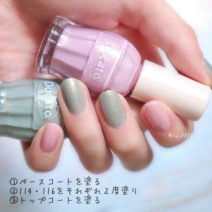 ナチュラルネイルカラーN/デュカート/マニキュアを使ったクチコミ(4枚目)
