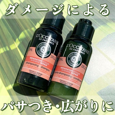 ファイブハーブスリペアリングシャンプー／コンディショナー トライアル/L'OCCITANE/シャンプー・コンディショナーを使ったクチコミ（1枚目）