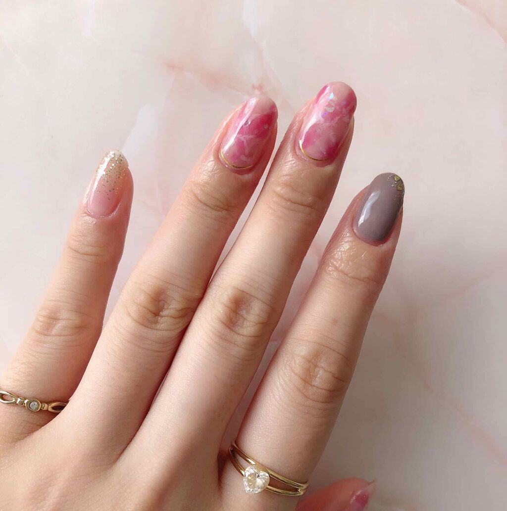 カラフルネイルズ/キャンメイク/マニキュアを使ったクチコミ（2枚目）