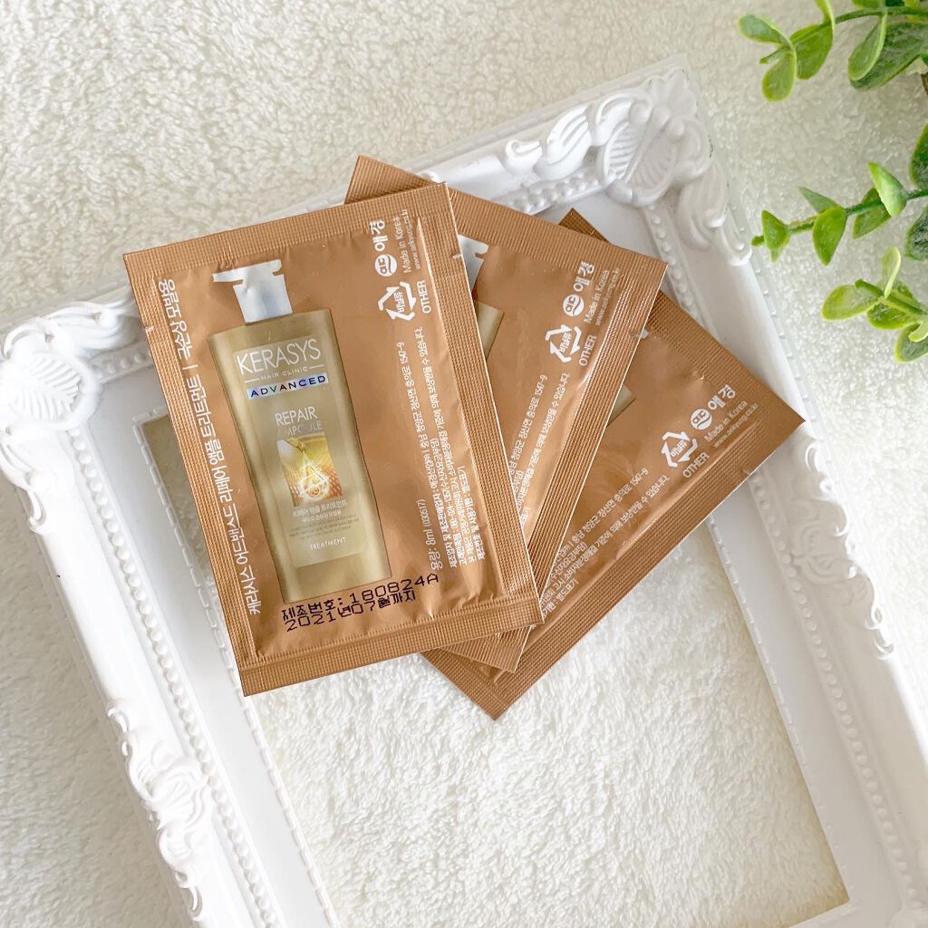 アドバンスド リペア アンプル シャンプー&トリートメント/KERASYS/シャンプー・コンディショナーを使ったクチコミ（3枚目）