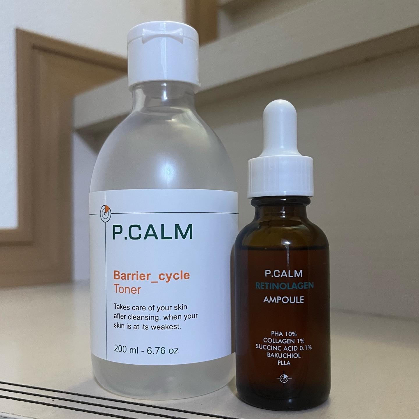 バリアサイクルトナー/P.CALM/化粧水を使ったクチコミ（2枚目）