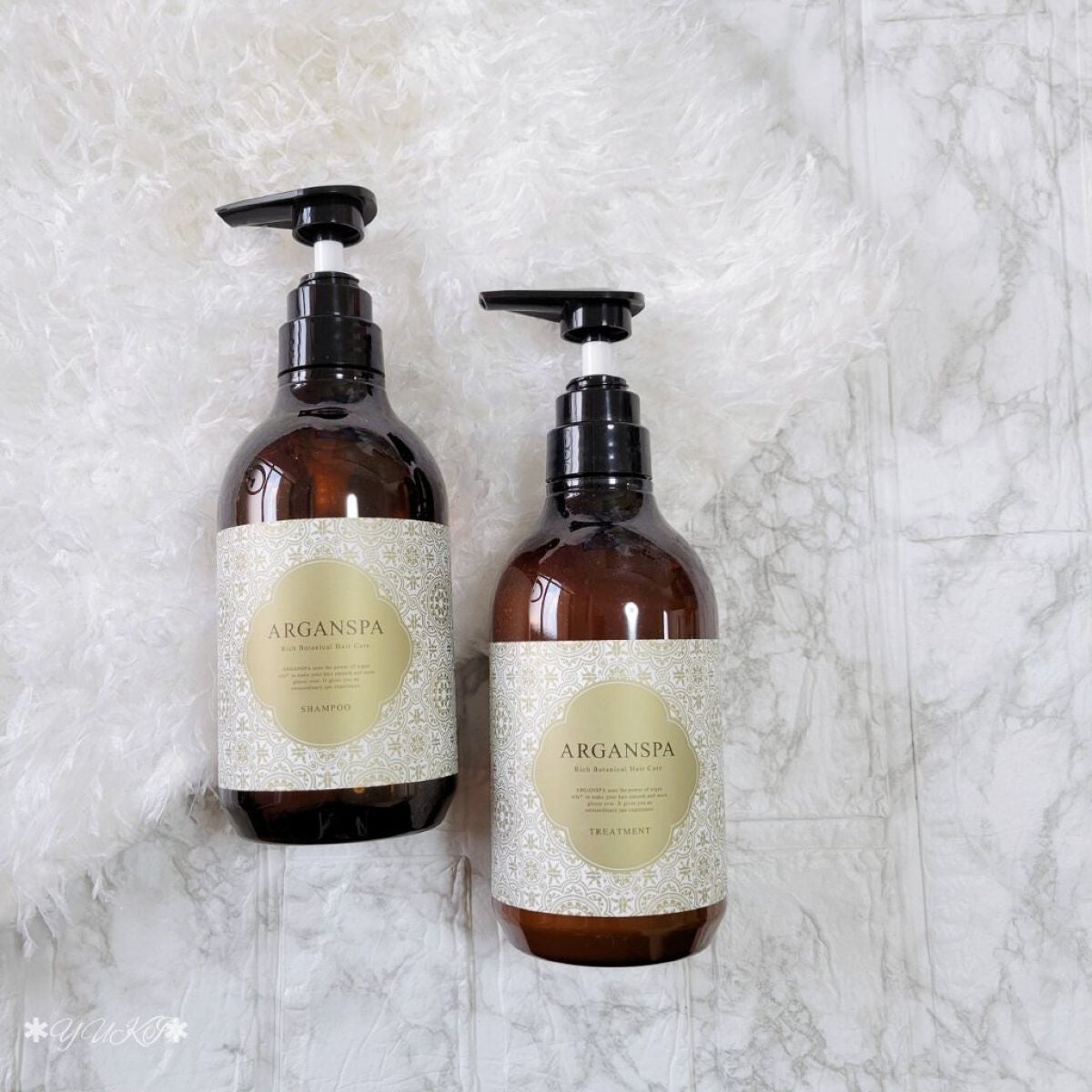 yuki on LIPS 「#arganspajpꙬ꙳/たっぷりアルガンオイルで贅沢うる髪..」(1枚目)