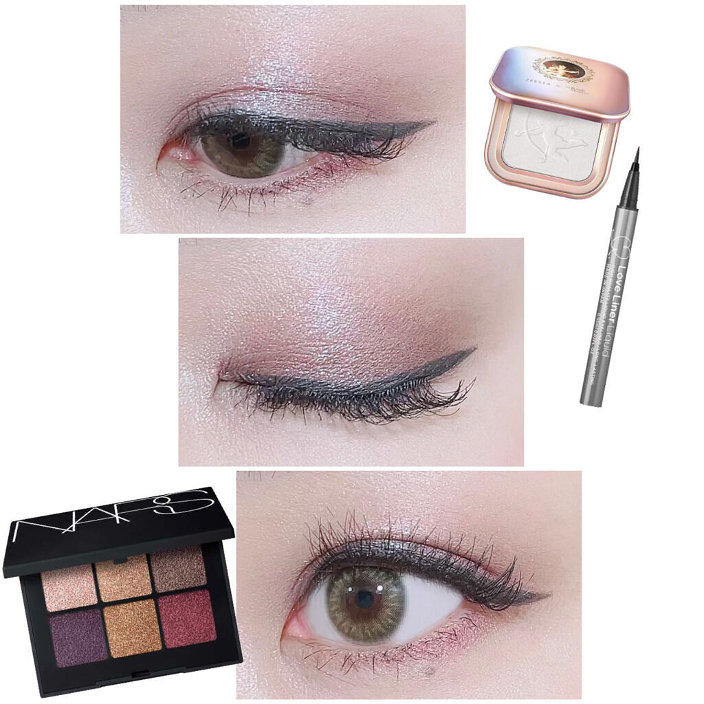 ヴォワヤジュールアイシャドウパレット/NARS/アイシャドウパレットを使ったクチコミ（1枚目）