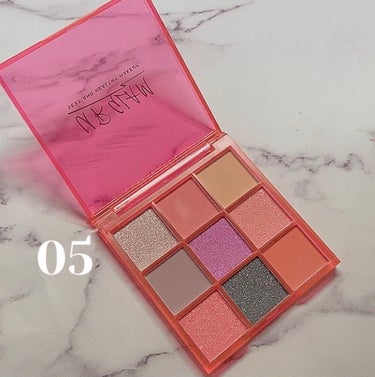 UR GLAM　BLOOMING EYE COLOR PALETTE/U R GLAM/パウダーアイシャドウを使ったクチコミ（3枚目）