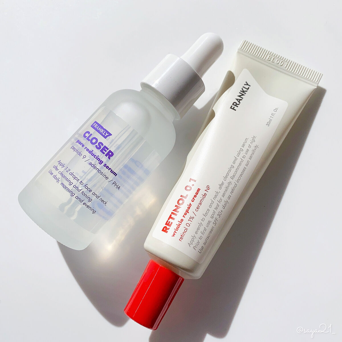 クローザーセラム/Frankly/美容液を使ったクチコミ（1枚目）