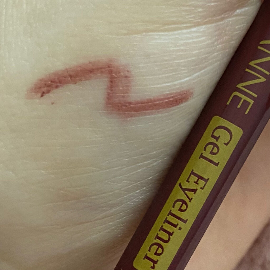 ジェルアイライナー/CEZANNE/ジェルアイライナーを使ったクチコミ（2枚目）