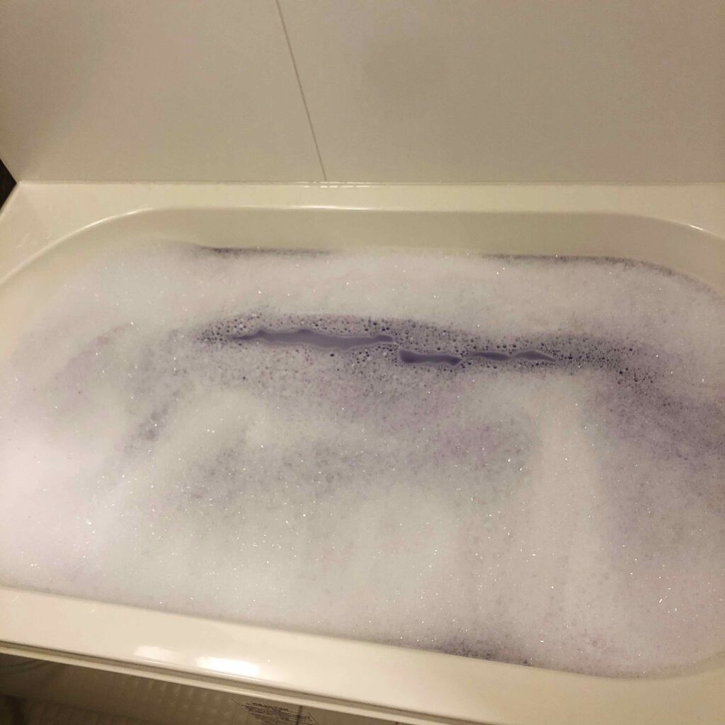 贅沢泡とろ 入浴料 スリーピングアロマの香り/お湯物語/保湿系入浴剤を使ったクチコミ（3枚目）