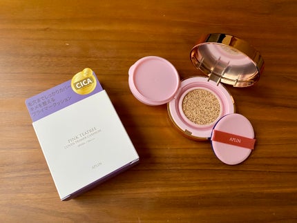 ピンクティーツリーカバープライマークッション/APLIN/クッションファンデーションを使ったクチコミ(2枚目)