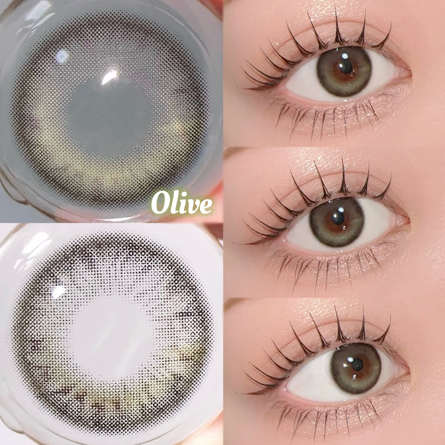 One & Only Kristin/Hapa kristin/カラーコンタクトレンズを使ったクチコミ(3枚目)