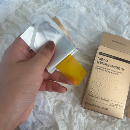 ヨエスターグルタチオンダイレクト5X/ESTHER FORMULA/美容サプリメントを使ったクチコミ(2枚目)