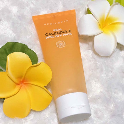 リアルカレンデュラピールオフパック/APRILSKIN/ピーリングを使ったクチコミ(1枚目)