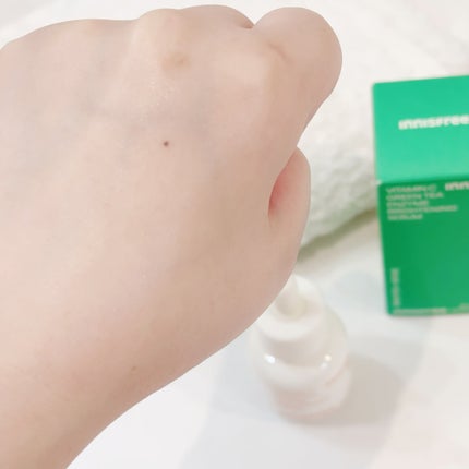 ビタC グリーンティーエンザイム ブライト セラム/innisfree/美容液を使ったクチコミ(5枚目)