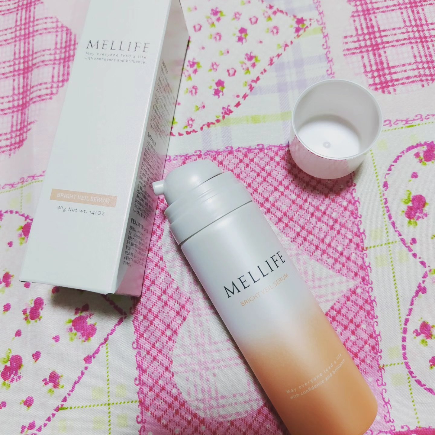 BRIGHT VEIL SERUM/MELLIFE/美容液を使ったクチコミ（2枚目）