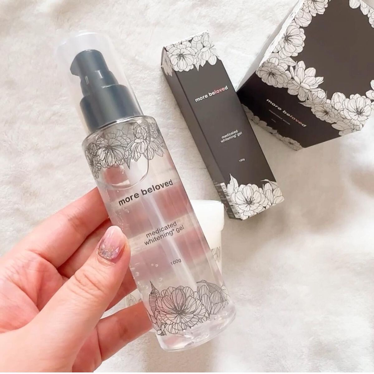 メディケイテッド ホワイトニングジェル/more beloved/バストケア・ヒップケアを使ったクチコミ（2枚目）