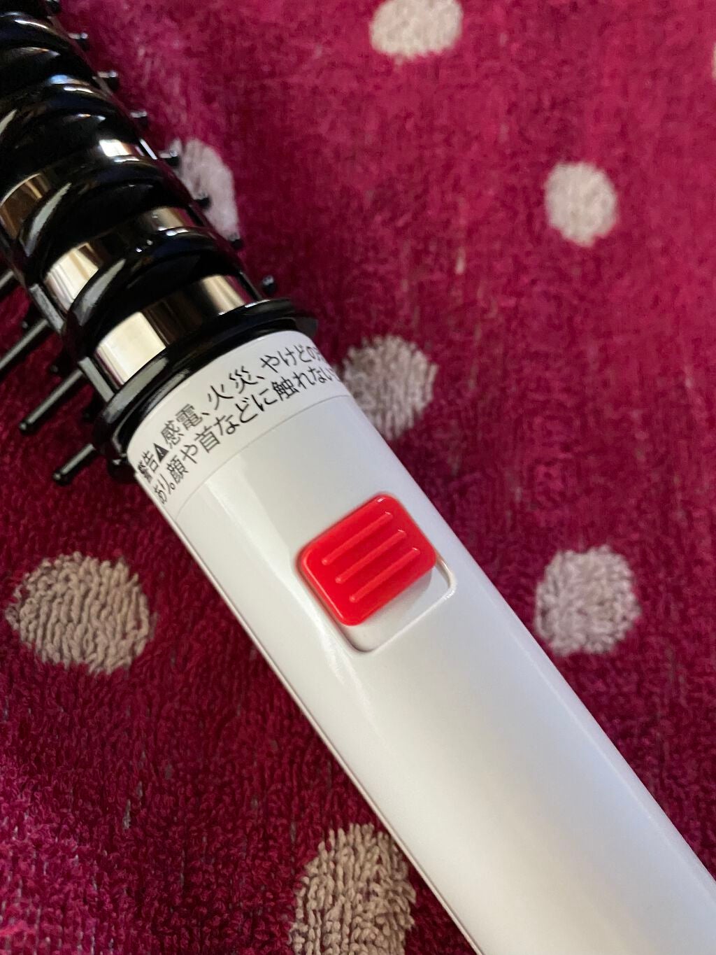 マイナスイオン オールインワン ヘアアイロン(カール、ロールブラシ、ストレート) ART.i38/Areti./その他ヘアアイロンを使ったクチコミ(3枚目)