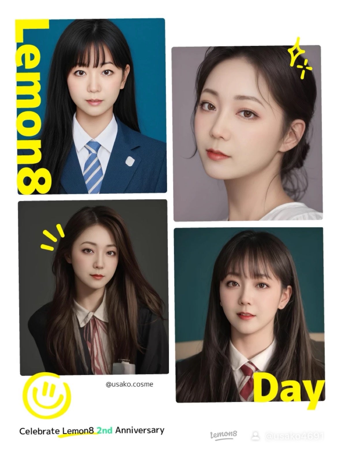 mineまいん on LIPS 「流行ってるlemon8のフォトスタジオやってみた🥰
たくさん載..」(1枚目)