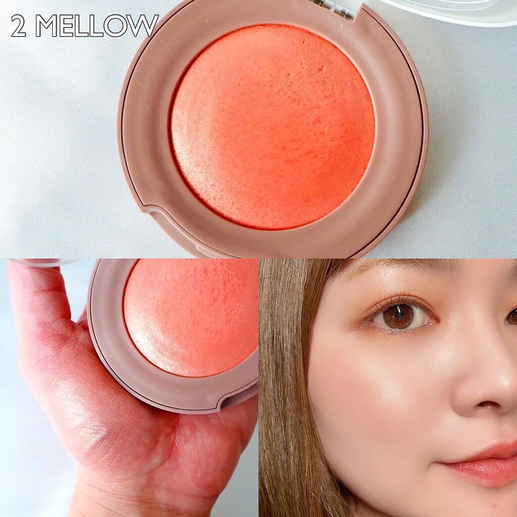 トゥルーディメンショングロウチーク/hince/パウダーチークを使ったクチコミ(4枚目)