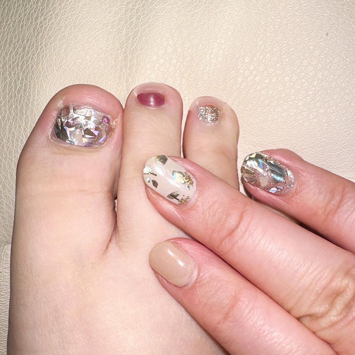 セミキュアジェルネイルシール ハンド用/LYSD’OR/ネイルシールを使ったクチコミ(9枚目)