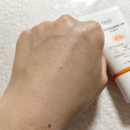ブライトニングアップサンプラス/Dr.G/日焼け止めクリームを使ったクチコミ(3枚目)