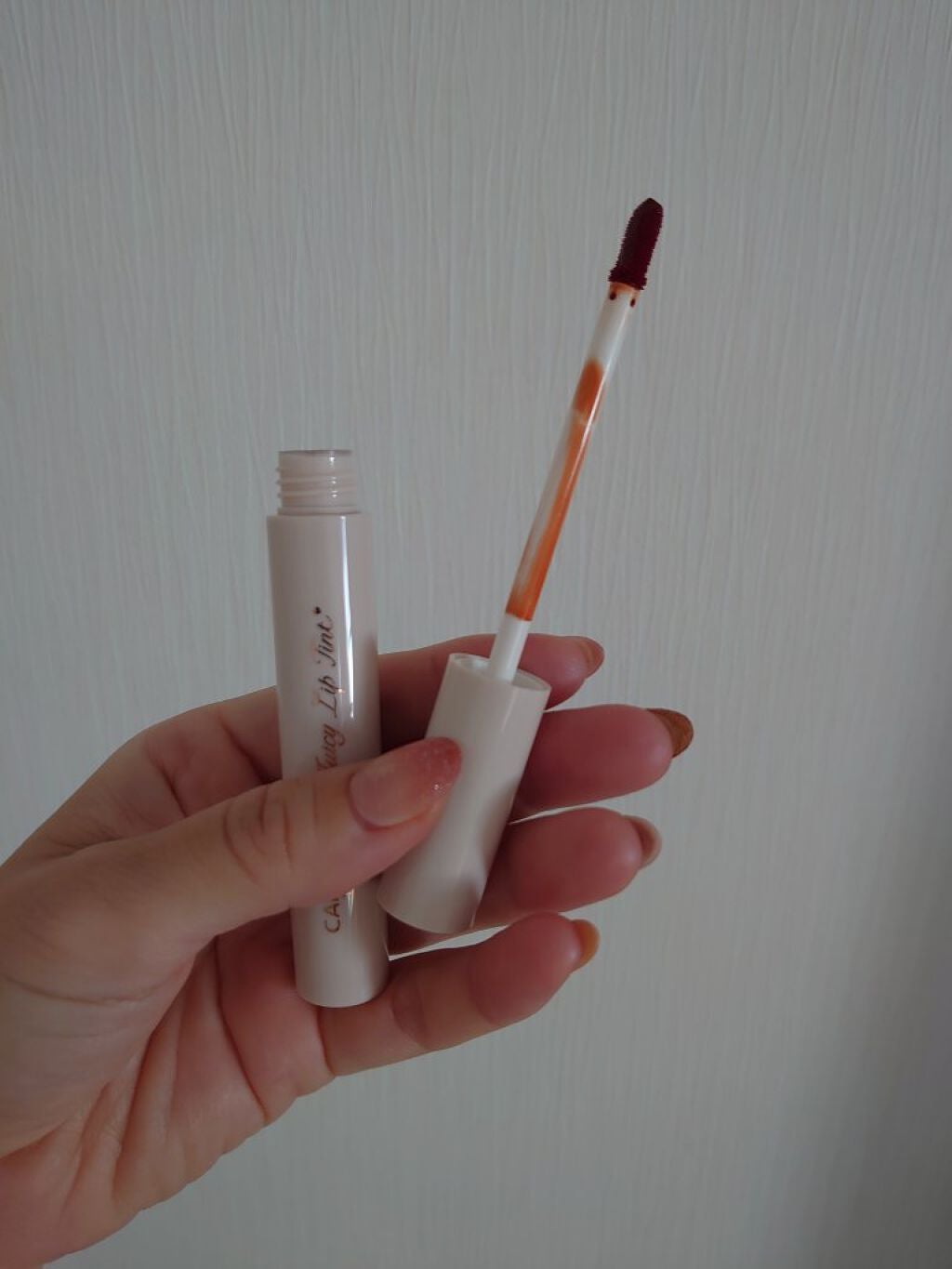 ジューシーリップティント/キャンメイク/口紅を使ったクチコミ(2枚目)