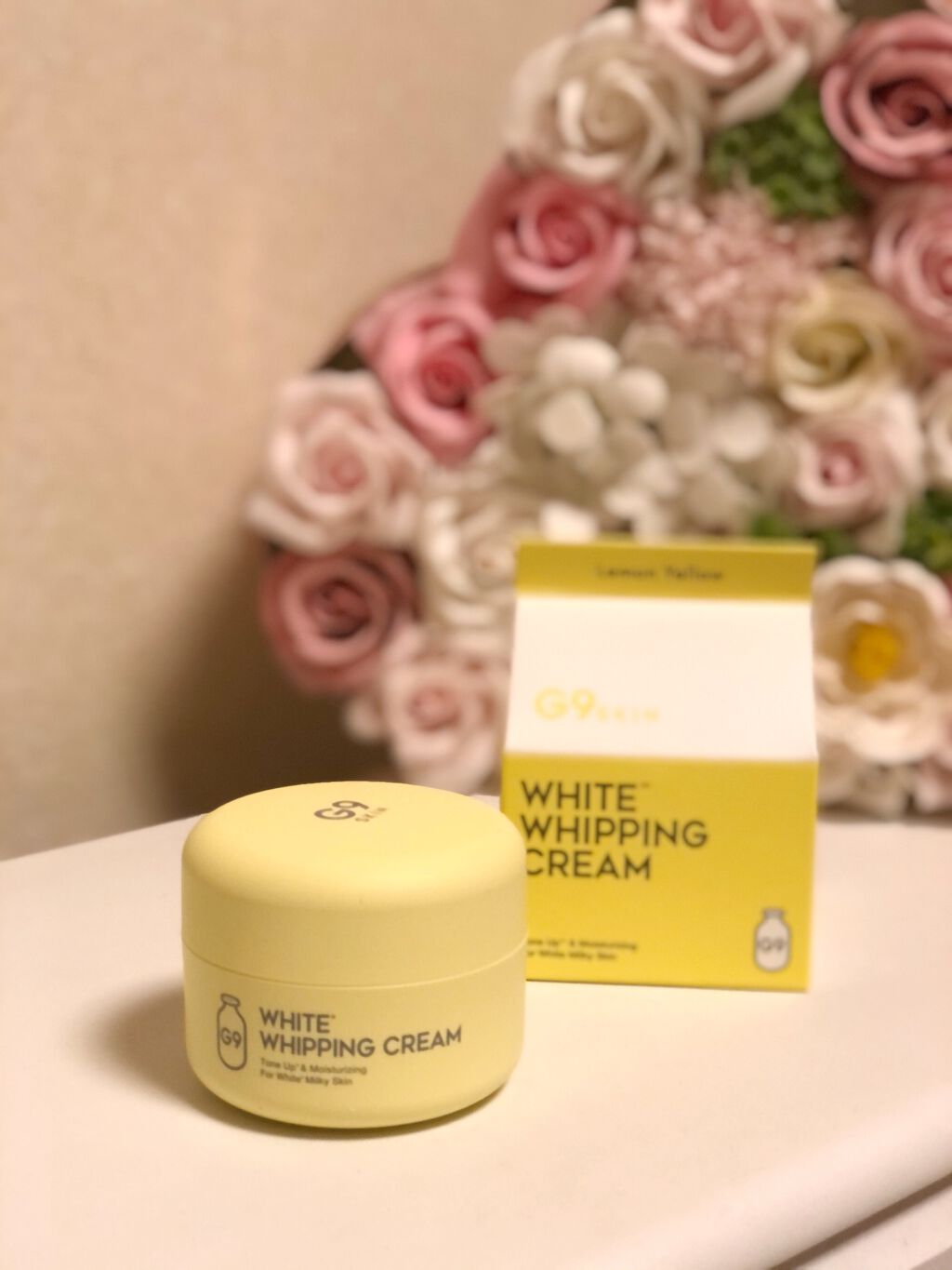WHITE WHIPPING CREAM(ウユクリーム)/G9SKIN/化粧下地を使ったクチコミ（1枚目）