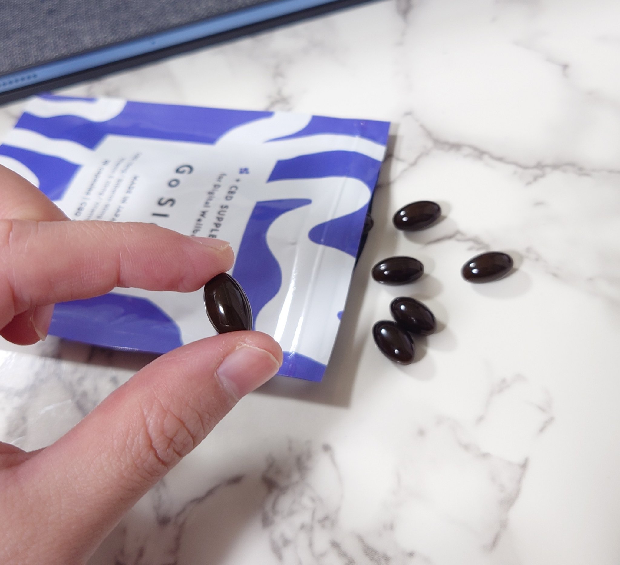 CBDサプリメント for デジタルウェルビーイング/Go Slow/健康サプリメントを使ったクチコミ（2枚目）