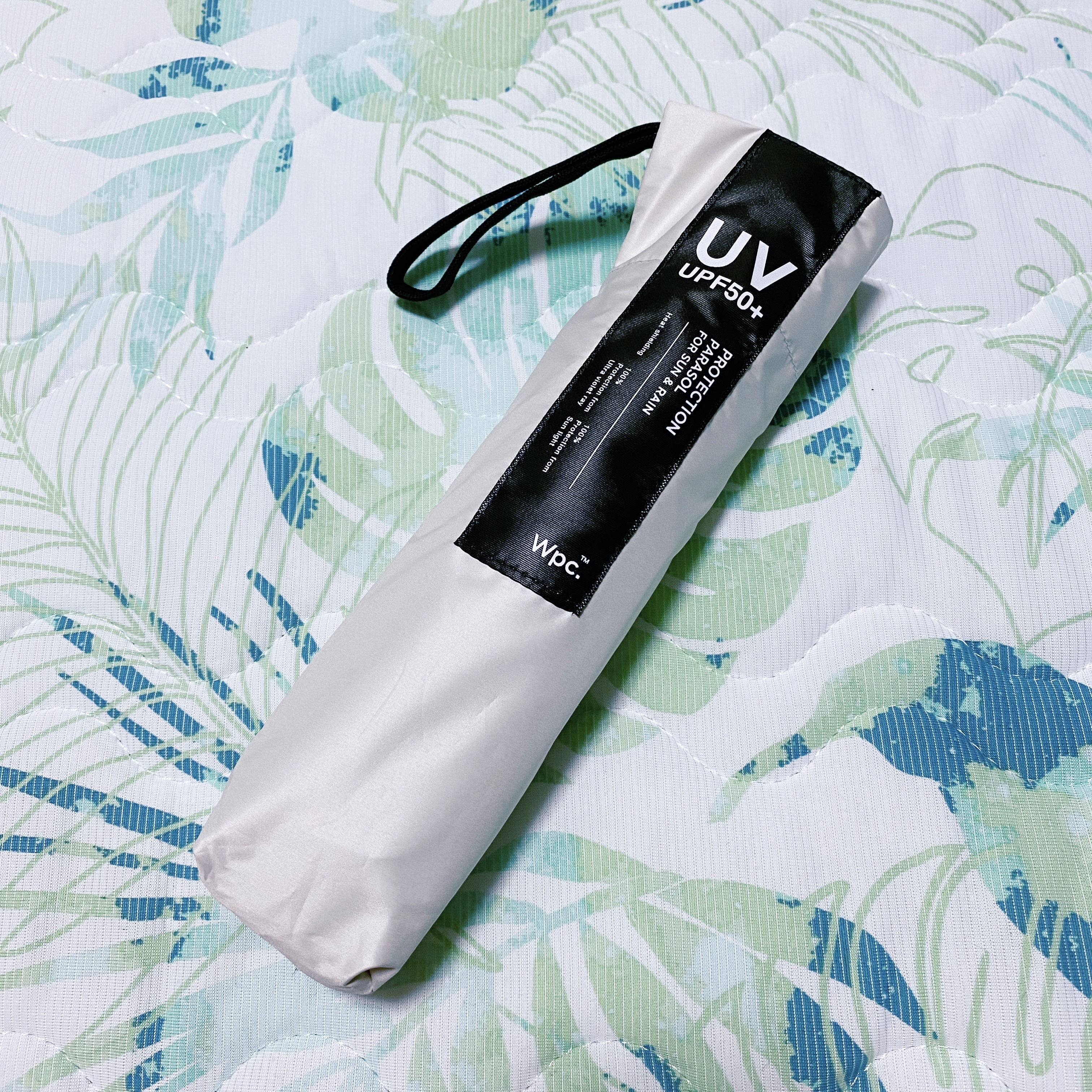 遮光ミニマムベーシックパラソルユニセックス/Wpc./日傘を使ったクチコミ（2枚目）