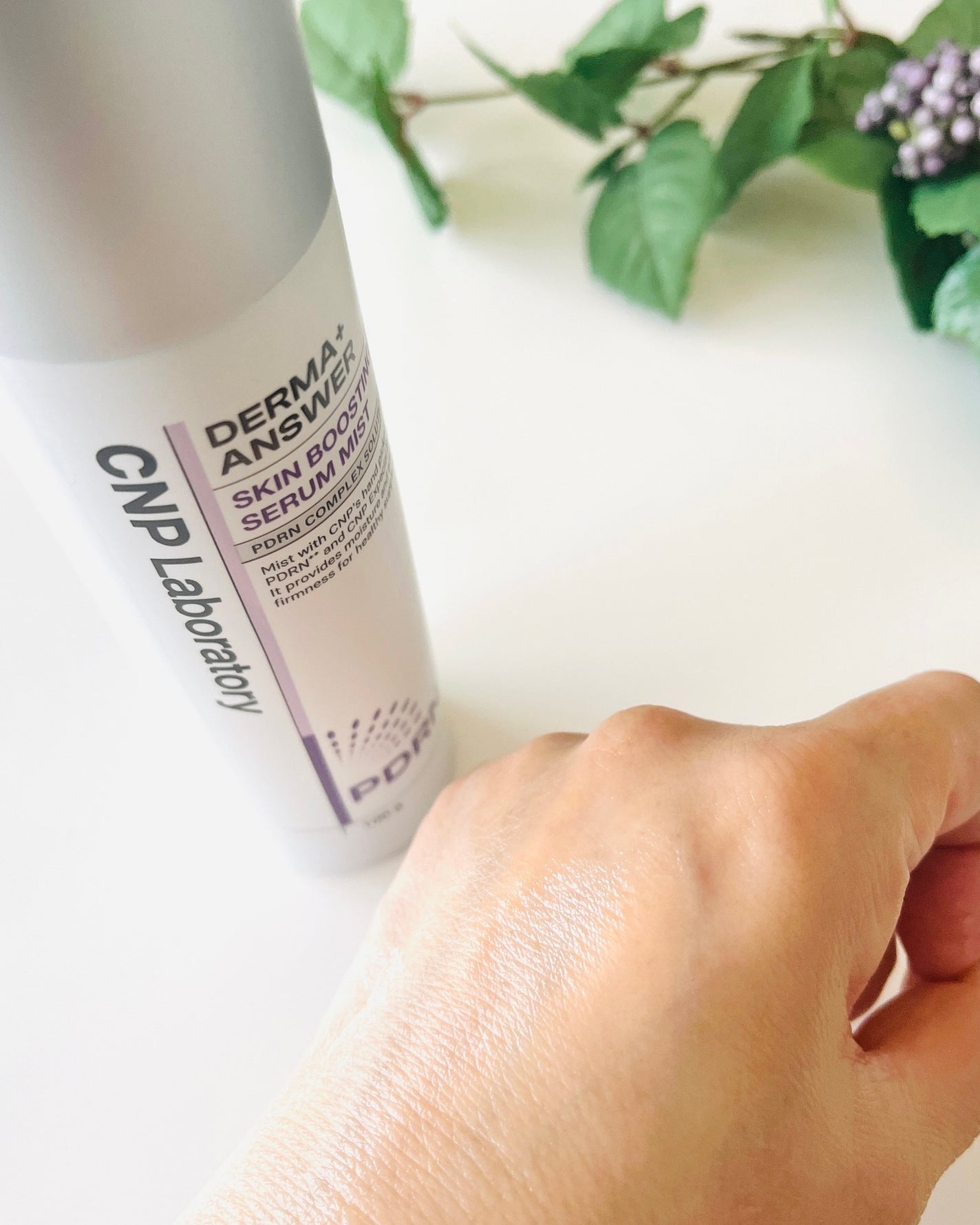 CNP ダーマアンサー スキン ブースティング セラム ミスト/CNP Laboratory/ミスト状化粧水を使ったクチコミ(4枚目)