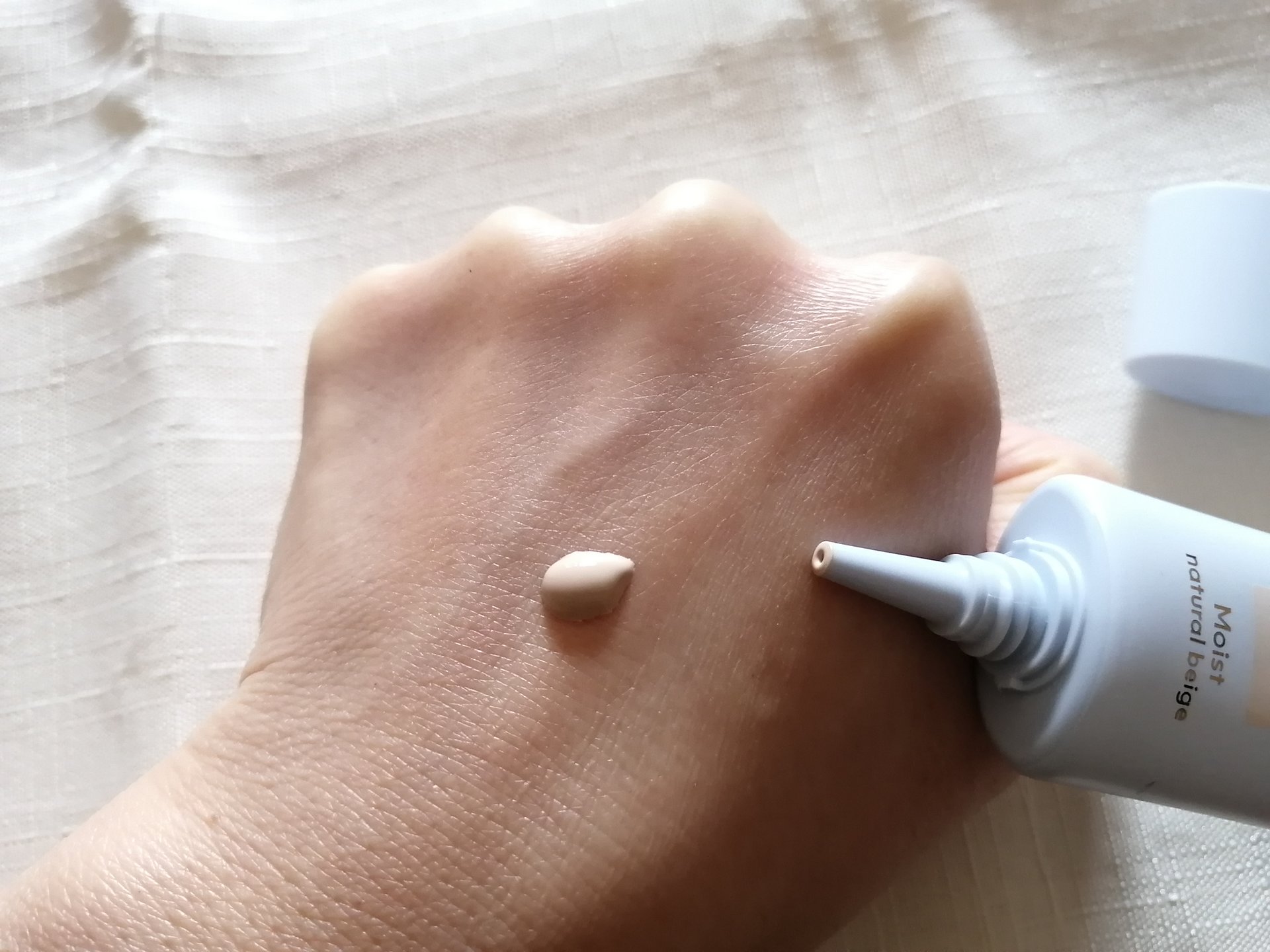 メイクアップ クリーム モイスト/ナチュラグラッセ/化粧下地を使ったクチコミ（3枚目）