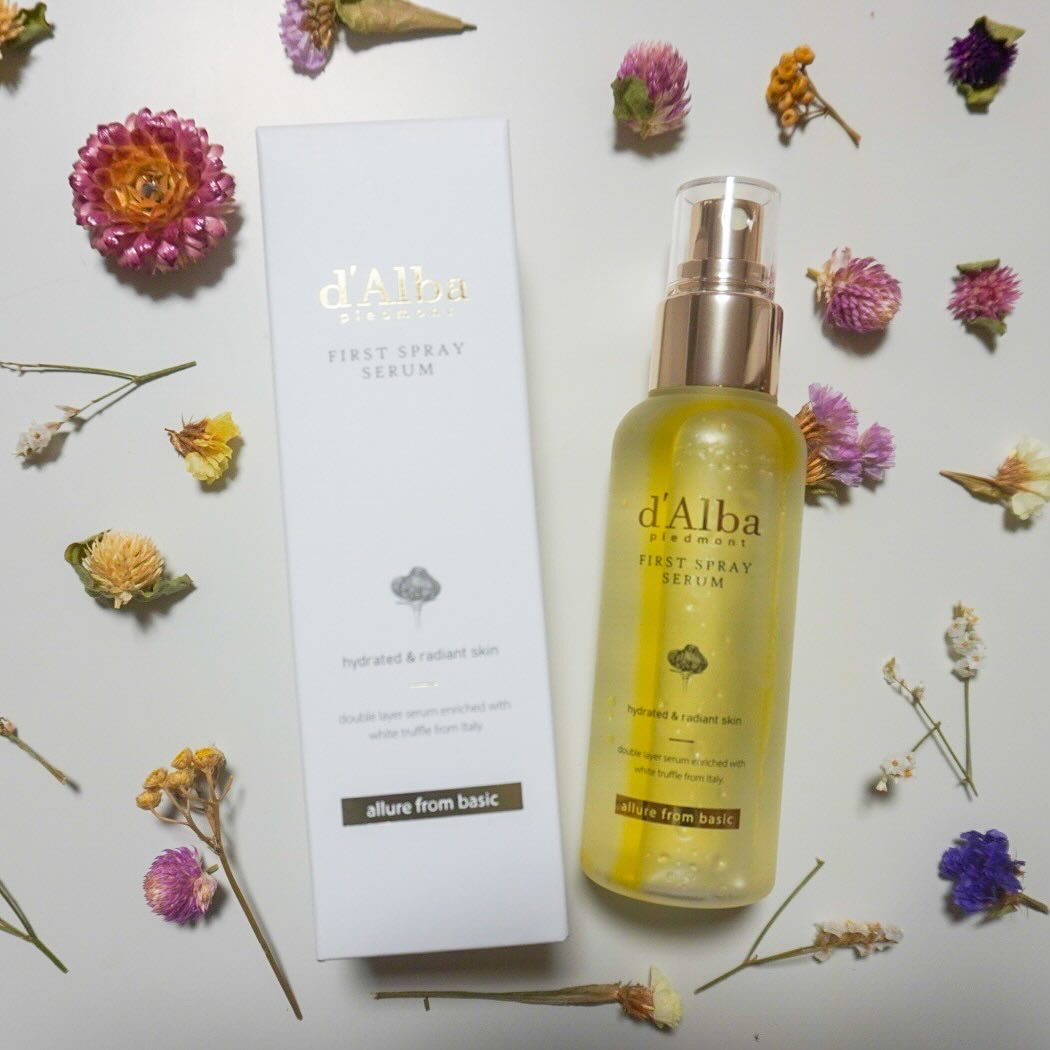 ダルバ ホワイトトリュフファーストスプレーセラム/ダルバ/ミスト状化粧水を使ったクチコミ（2枚目）