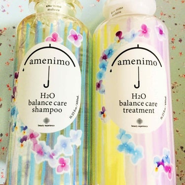 amenimo(アメニモ) H2O バランスケア ペアセット あじさい＆すみれの香りのクチコミ「amenimo   あじさい&すみれの香り💐
今治タオルつきスペシャルセット☔︎

4400円.....」（1枚目）