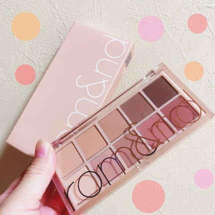 ベターザンパレット/rom&nd/アイシャドウパレットを使ったクチコミ(1枚目)