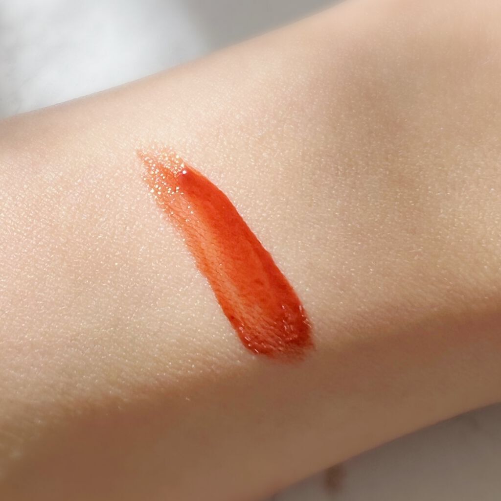 ジューシーラスティングティント/rom&nd/リップティントを使ったクチコミ（3枚目）