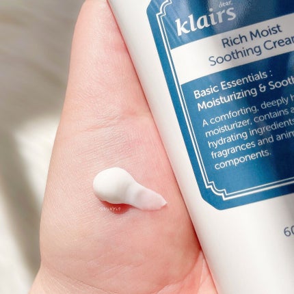 リッチモイストスージングクリーム(80ml)/Klairs/フェイスクリームを使ったクチコミ(2枚目)