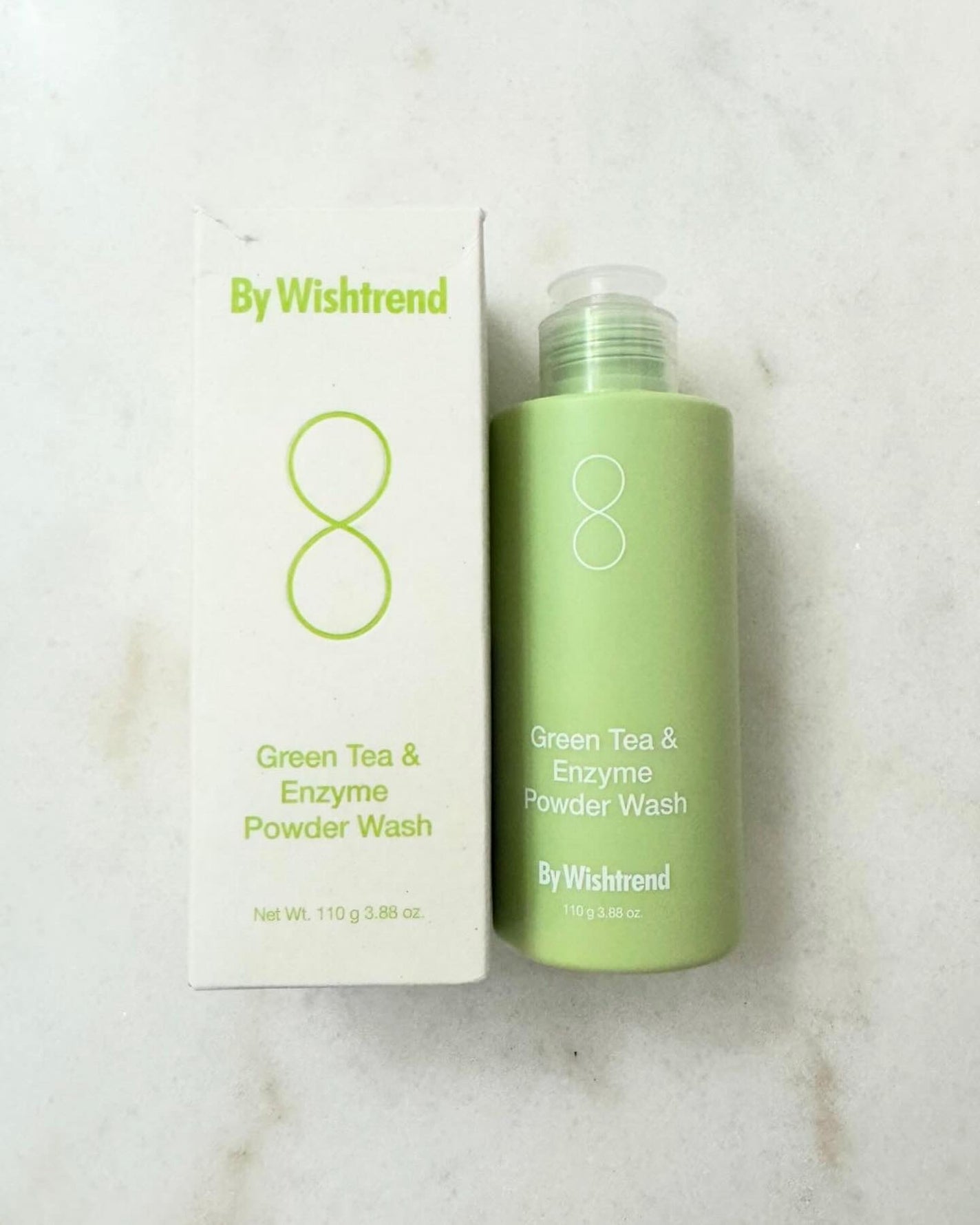 グリーンティー&エンザイムパウダーウォッシュ/By Wishtrend/洗顔パウダーを使ったクチコミ(1枚目)