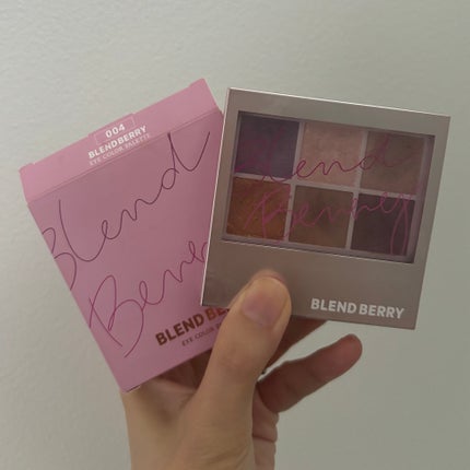 オーラクリエイション/BLEND BERRY/アイシャドウパレットを使ったクチコミ(1枚目)