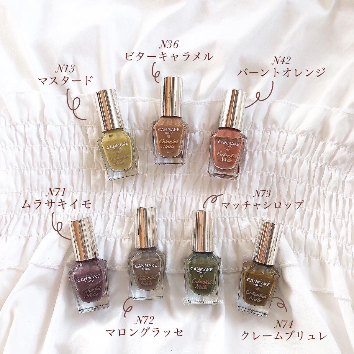 カラフルネイルズ/キャンメイク/マニキュアを使ったクチコミ(3枚目)