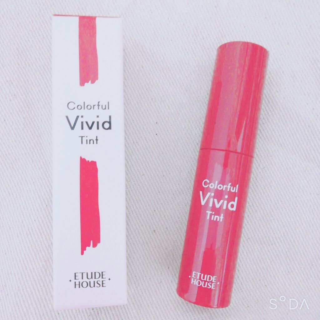 カラフルビビッドティント/ETUDE/口紅を使ったクチコミ(1枚目)