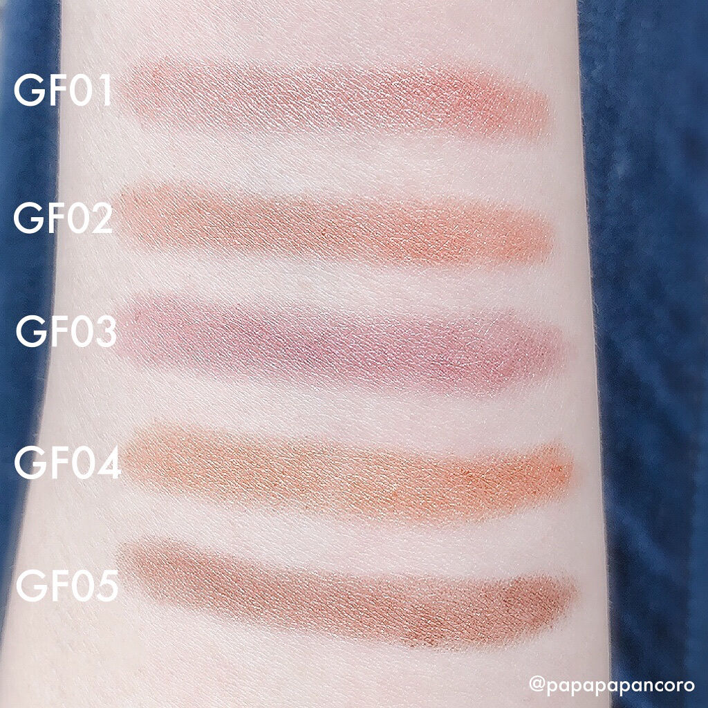 グリームオンフィットシャドウ/excel/スティックアイシャドウを使ったクチコミ（2枚目）