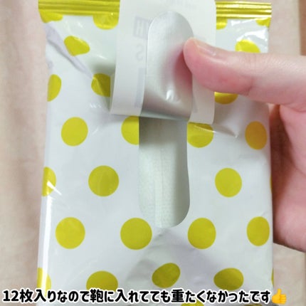 ドライシャンプーシート ヘア&ボディ フレッシュシトラスペアの香り/ダイアン/ボディシートを使ったクチコミ(4枚目)