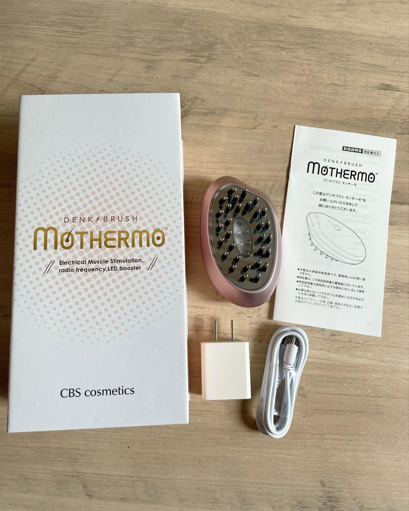 デンキブラシ モッサーモ/CBS cosmetics/ヘッドマッサージャーを使ったクチコミ(2枚目)