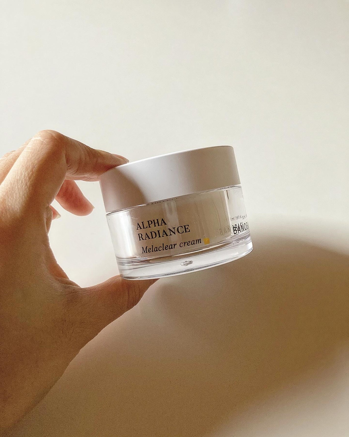 アルファラディアンスメラクリア クリーム/BANOBAGI/フェイスクリームを使ったクチコミ(4枚目)