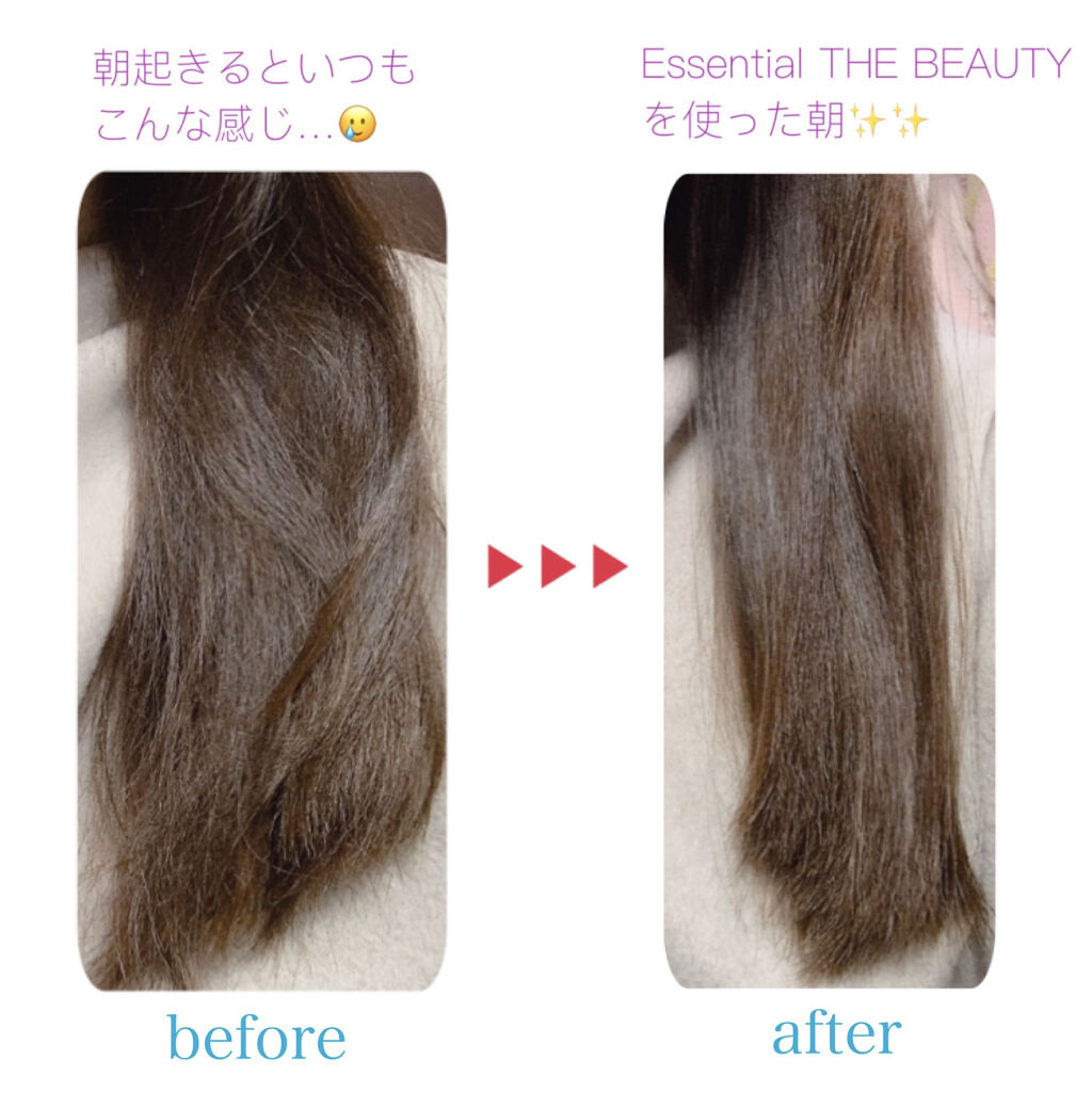 THE BEAUTY 髪のキメ美容シャンプー／コンディショナー＜モイストリペア＞	/エッセンシャル/市販シャンプーを使ったクチコミ（2枚目）