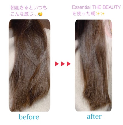 THE BEAUTY 髪のキメ美容シャンプー/コンディショナー<モイストリペア>	/エッセンシャル/市販シャンプーを使ったクチコミ(2枚目)