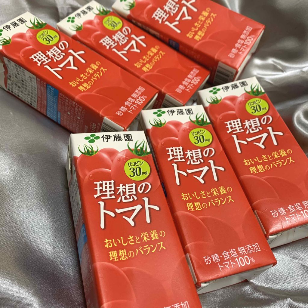 充実野菜 理想のトマト/伊藤園/野菜ジュースを使ったクチコミ（1枚目）