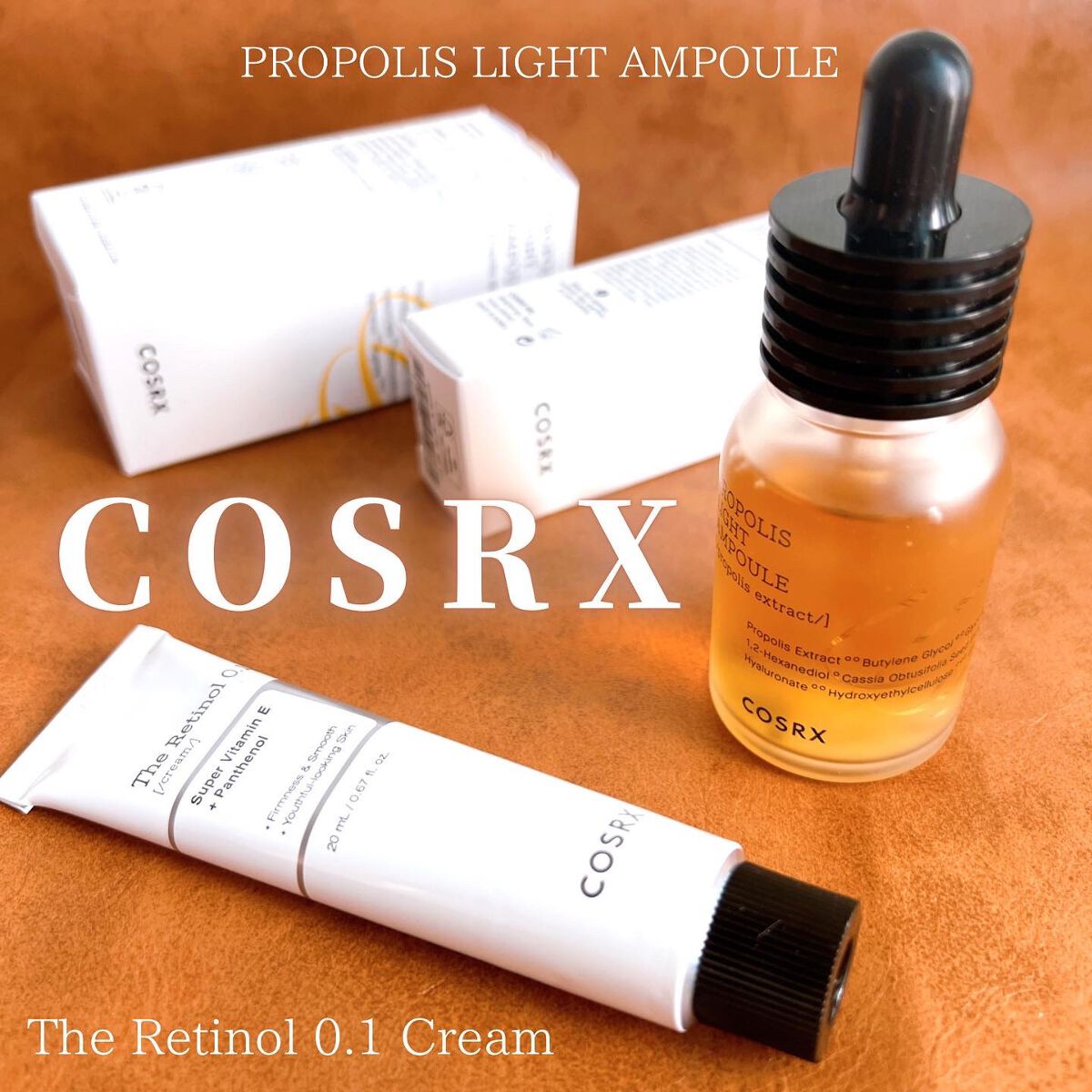 フルフィットプロポリスライトアンプル/COSRX/美容液を使ったクチコミ（1枚目）