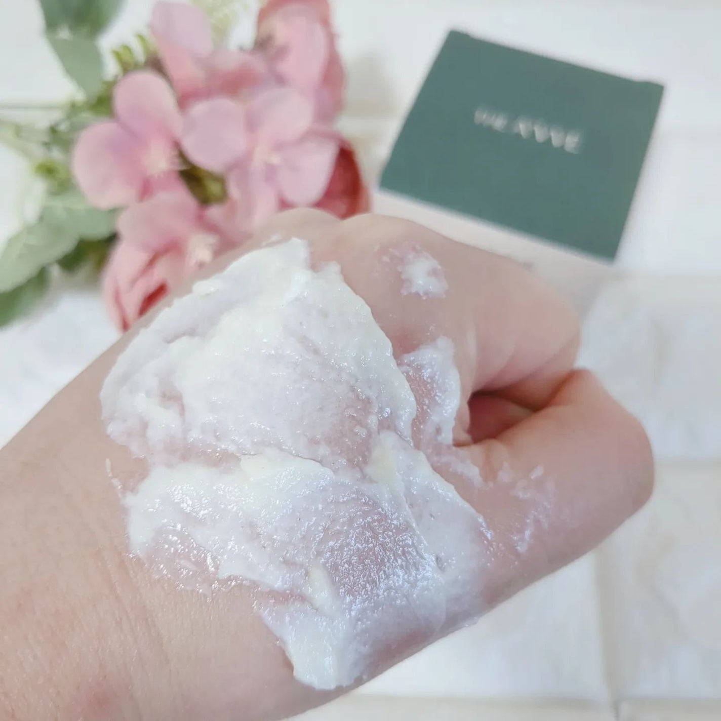 グリーンオートクレンジングホイップ/THE A'VVE/その他洗顔料を使ったクチコミ(8枚目)