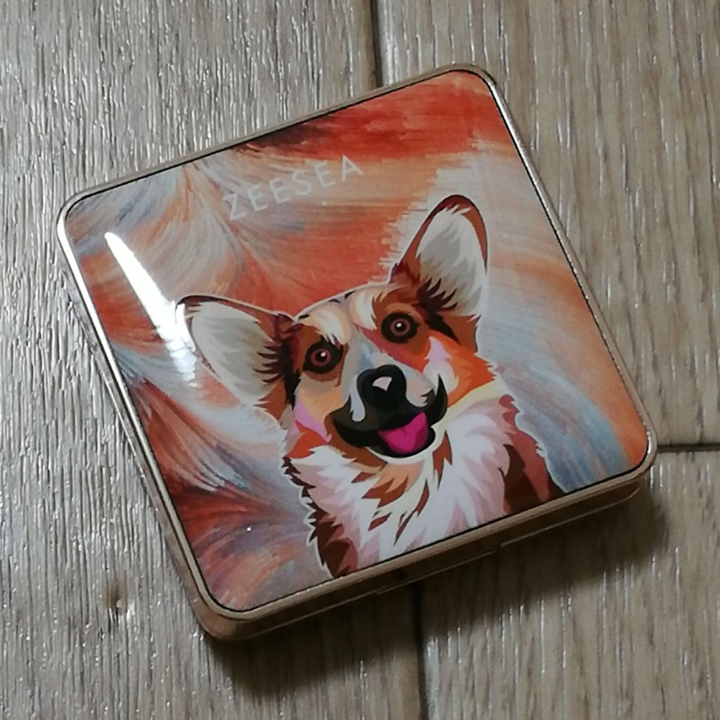 アニマルアイシャドウ(4シェード)/ZEESEA/アイシャドウパレットを使ったクチコミ（3枚目）